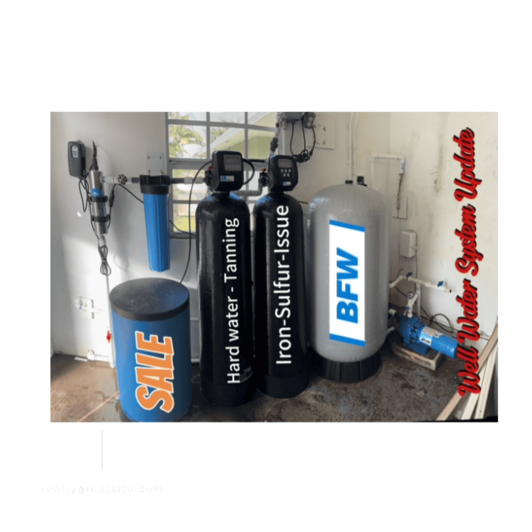Iron Sulfor Water system