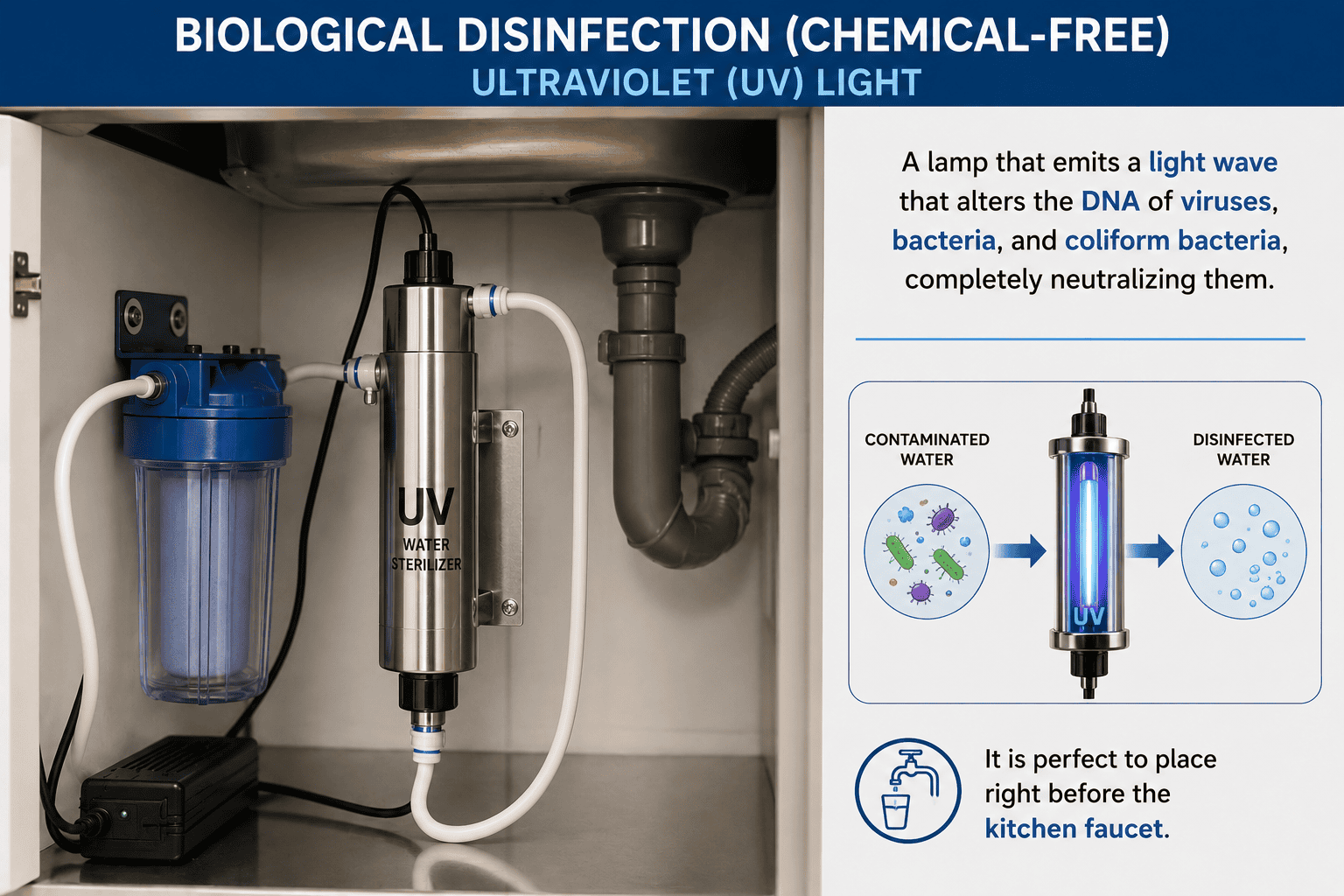 Biological Disinfection (Chemical-Free)